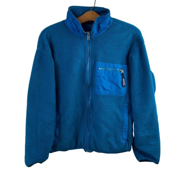 Patagonia Jackets & Blazers - Patagonia Vintage 90's Synchilla Fleece Jacket Womens 10 Full Zip Hiking Winter
